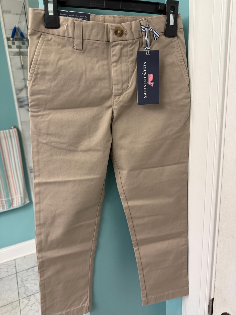 Vineyard Vines Kid’s Tan Chino Pants